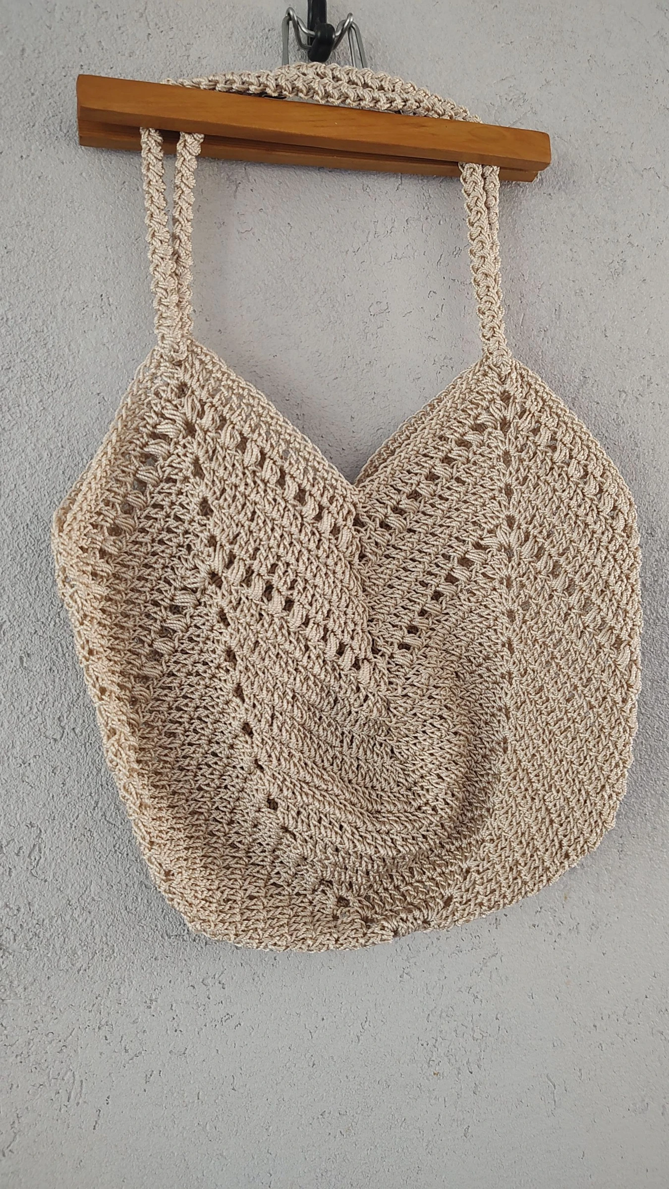Boho Summer Nylon Crochet Tote Bag – photo 5